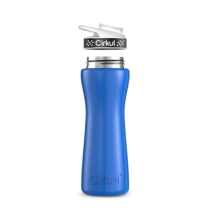 22oz. Stainless Steel Bottle & Comfort Grip Lid
