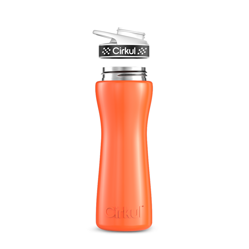22oz. Stainless Steel Bottle & Comfort Grip Lid