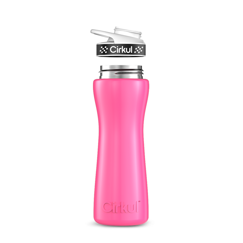 22oz. Stainless Steel Bottle & Comfort Grip Lid