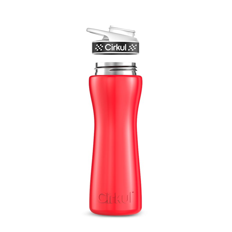 22oz. Stainless Steel Bottle & Comfort Grip Lid