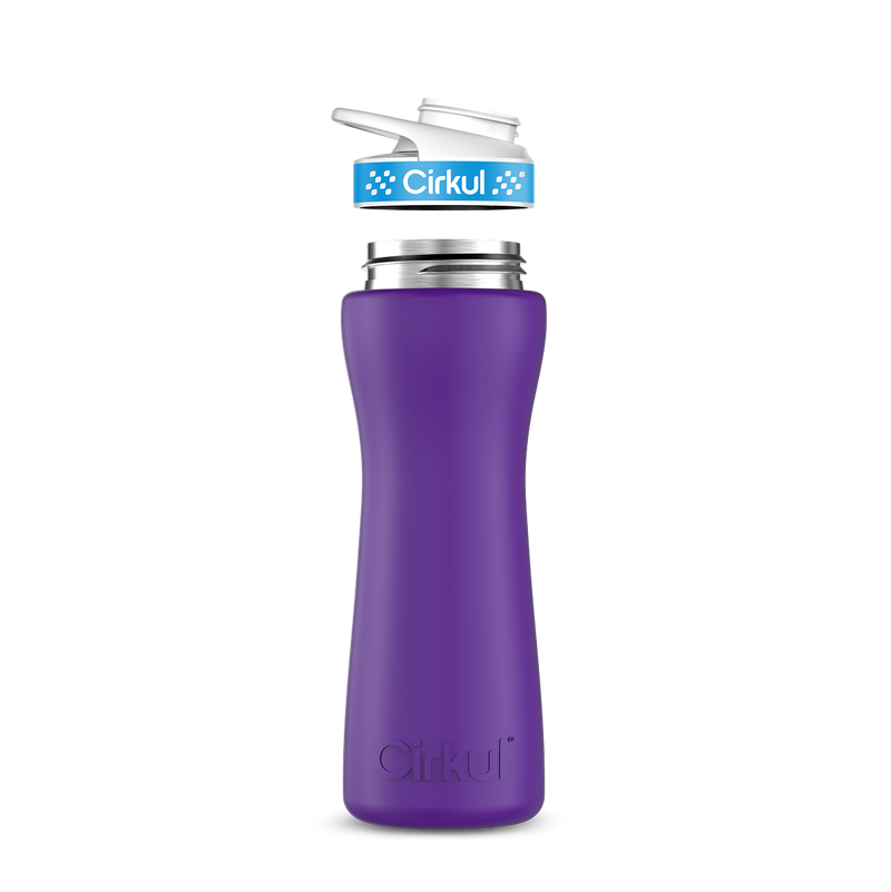 22oz. Stainless Steel Bottle & Comfort Grip Lid