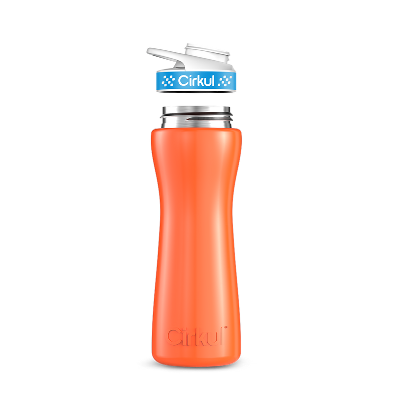 22oz. Stainless Steel Bottle & Comfort Grip Lid