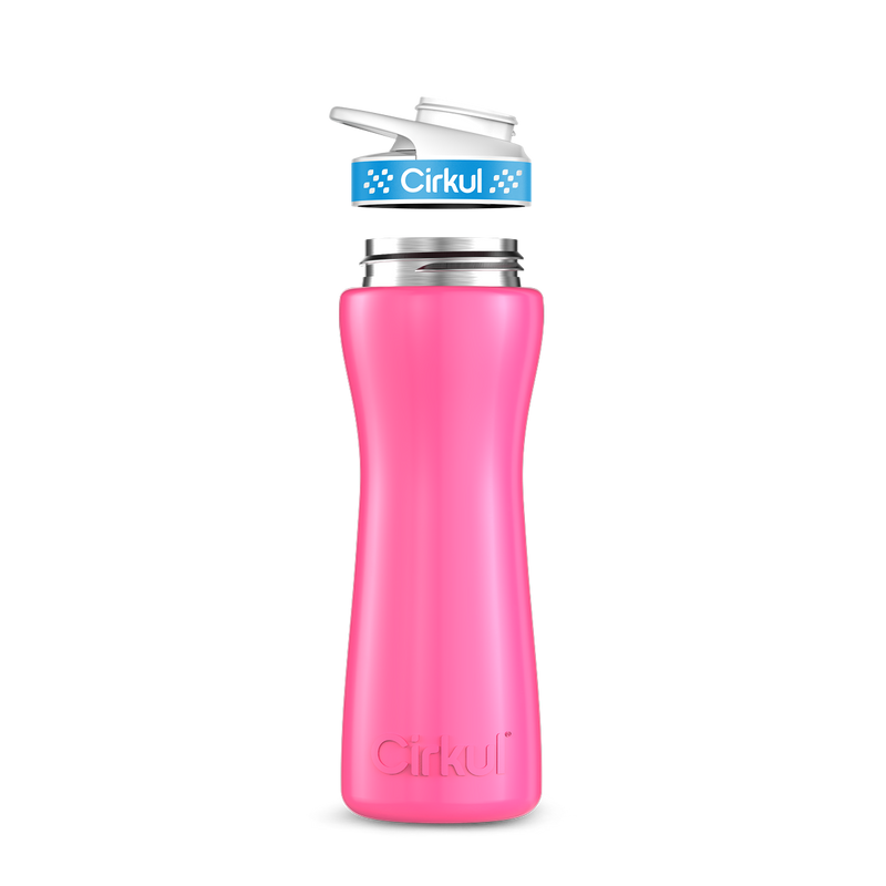22oz. Stainless Steel Bottle & Comfort Grip Lid