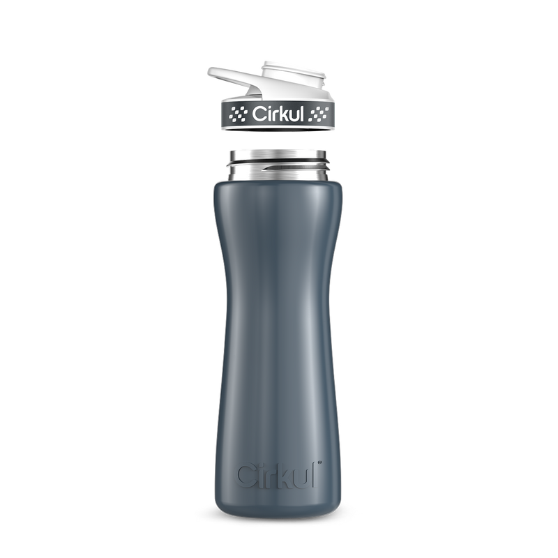 22oz. Stainless Steel Bottle & Comfort Grip Lid