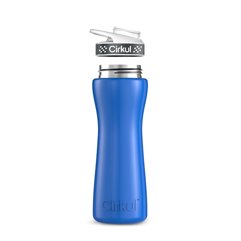 22oz. Stainless Steel Bottle & Comfort Grip Lid