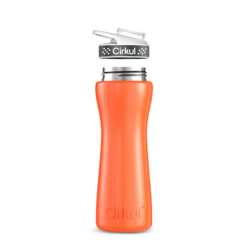 22oz. Stainless Steel Bottle & Comfort Grip Lid