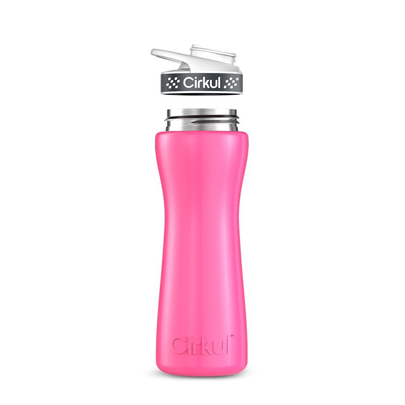 22oz. Stainless Steel Bottle & Comfort Grip Lid