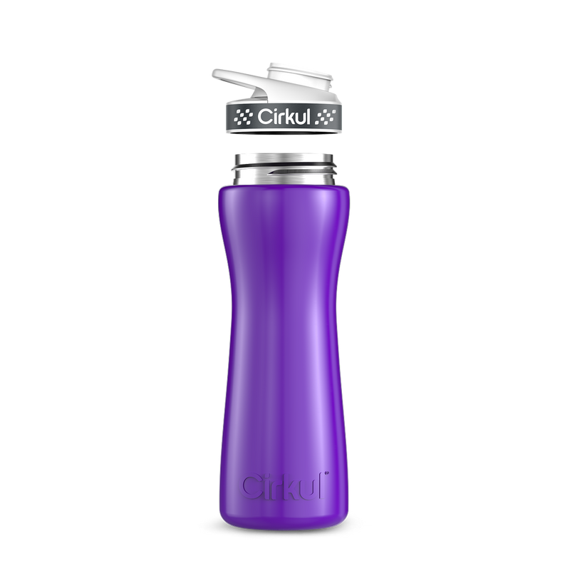 22oz. Stainless Steel Bottle & Comfort Grip Lid