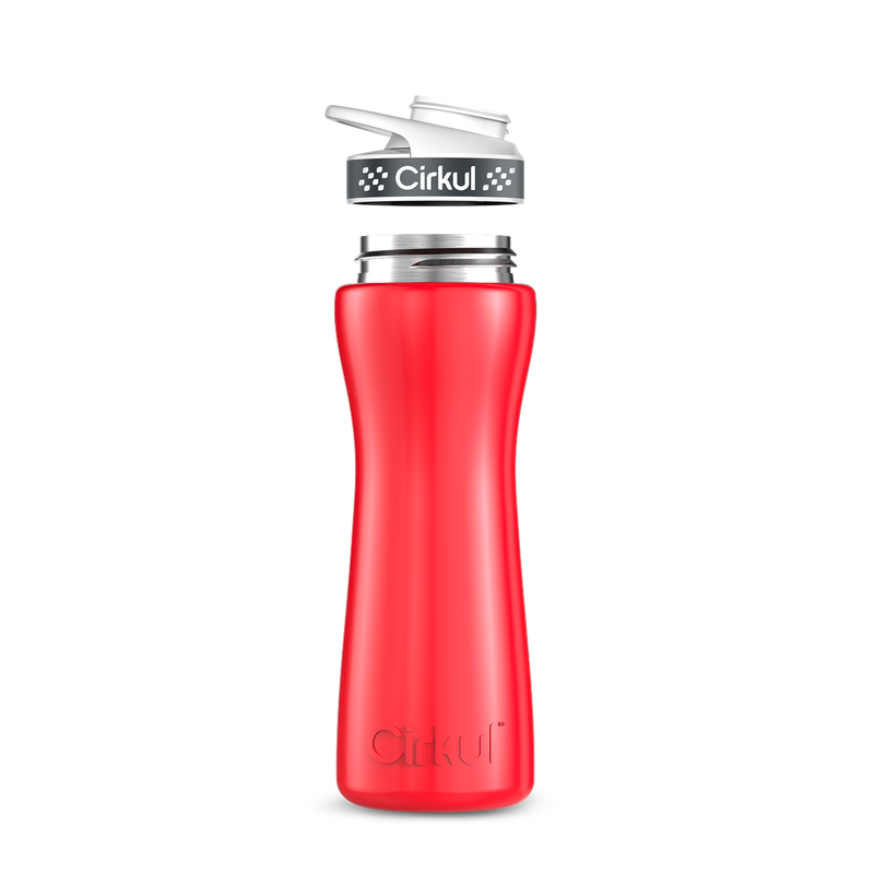 22oz. Stainless Steel Bottle & Comfort Grip Lid