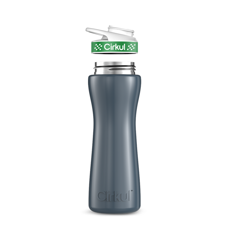 22oz. Stainless Steel Bottle & Comfort Grip Lid