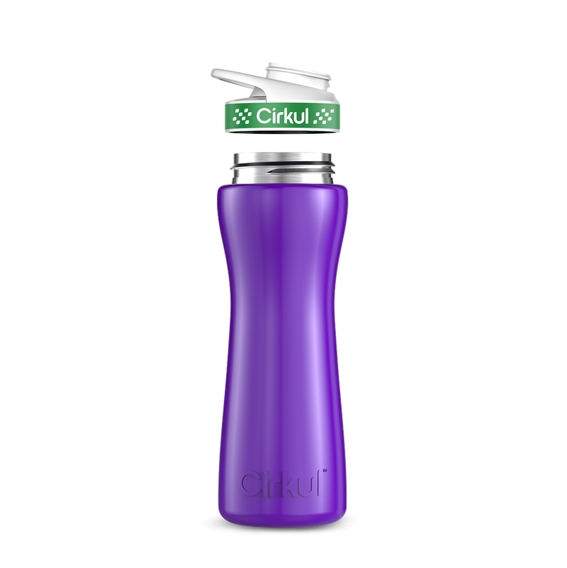 22oz. Stainless Steel Bottle & Comfort Grip Lid