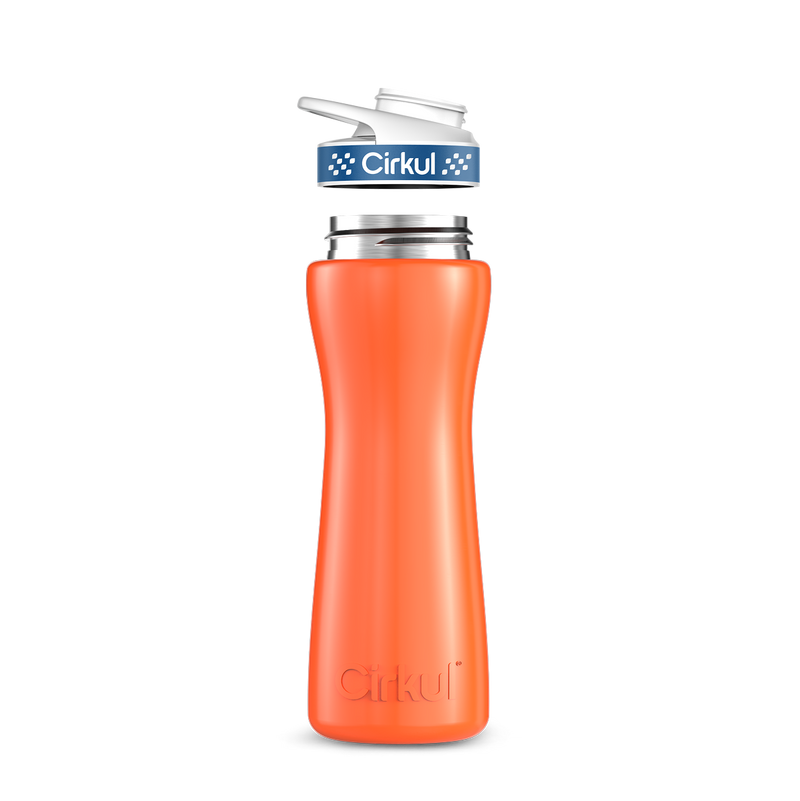 22oz. Stainless Steel Bottle & Comfort Grip Lid