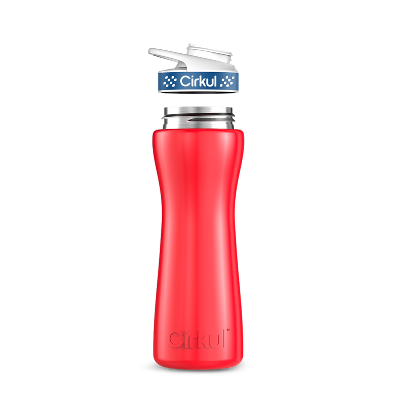22oz. Stainless Steel Bottle & Comfort Grip Lid