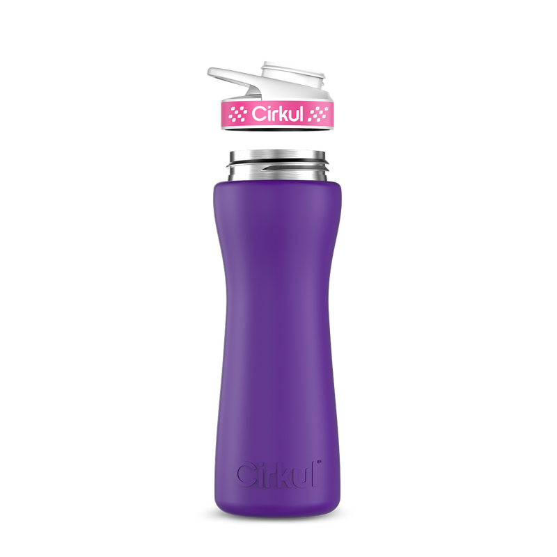 22oz. Stainless Steel Bottle & Comfort Grip Lid