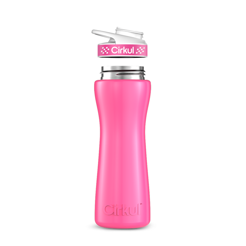 22oz. Stainless Steel Bottle & Comfort Grip Lid