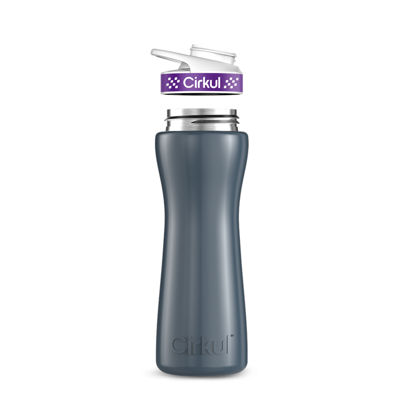 22oz. Stainless Steel Bottle & Comfort Grip Lid