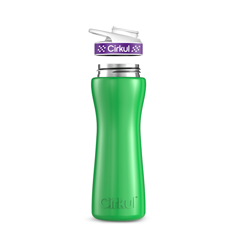 22oz. Stainless Steel Bottle & Comfort Grip Lid