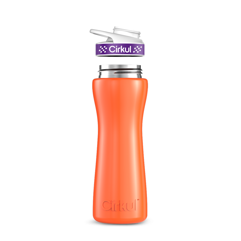 22oz. Stainless Steel Bottle & Comfort Grip Lid