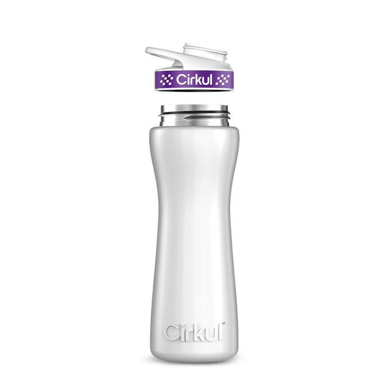 22oz. Stainless Steel Bottle & Comfort Grip Lid