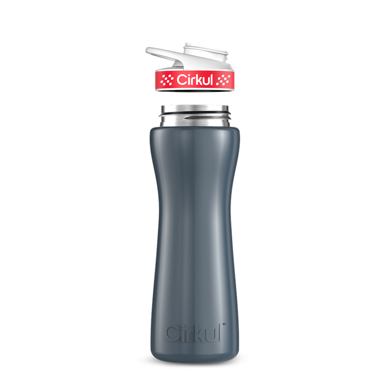 22oz. Stainless Steel Bottle & Comfort Grip Lid
