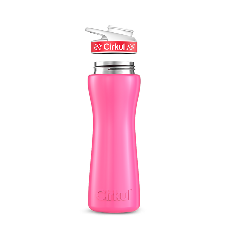22oz. Stainless Steel Bottle & Comfort Grip Lid