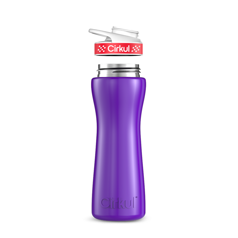 22oz. Stainless Steel Bottle & Comfort Grip Lid