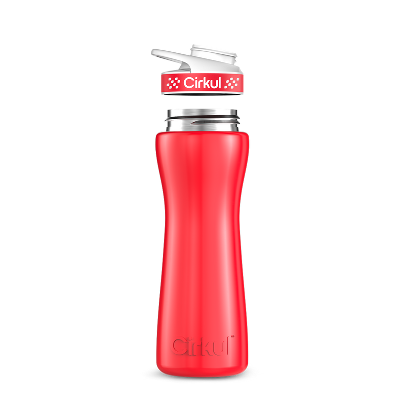 22oz. Stainless Steel Bottle & Comfort Grip Lid