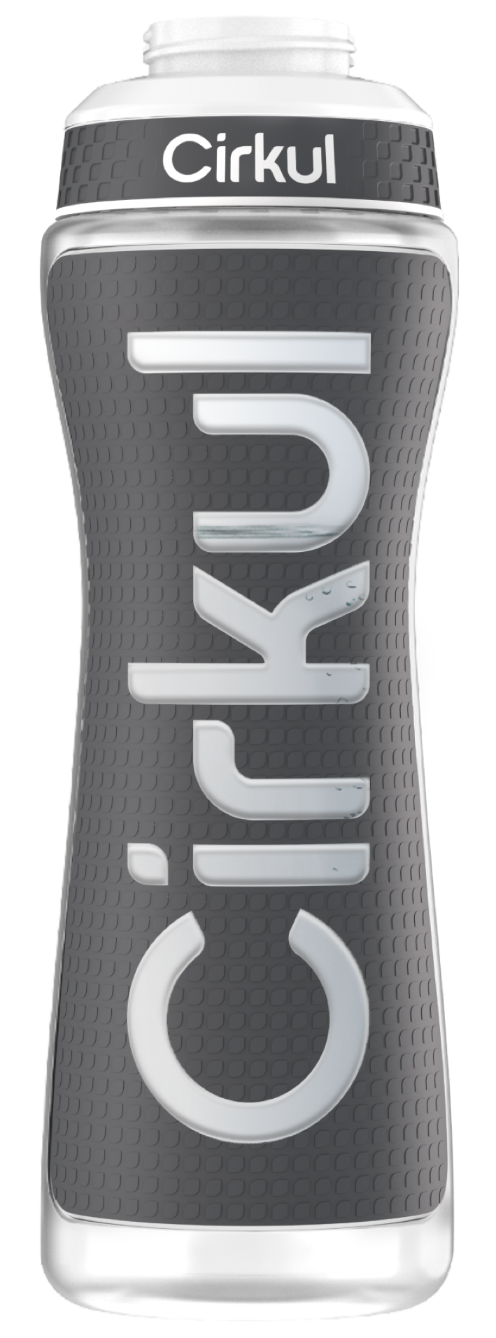 22oz. Grip Squeeze Plastic Bottle & Sport Lid